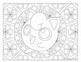 Pokemon Coloring Jigglypuff Pages Adults Adult Printable Getcolorings Windingpathsart Color Getdrawings Print sketch template