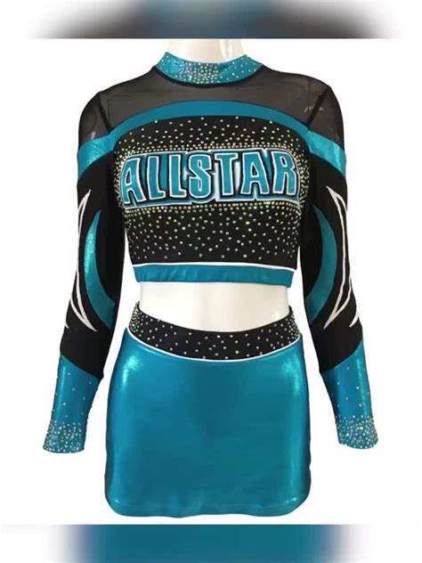 cheer cheerleading uniforms rhinestone custom kids cheerleader buy