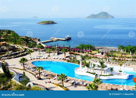 beach  luxury hotel stock image image  table
