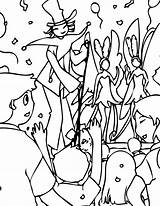 Carnival Coloring Pages Color Getcolorings sketch template