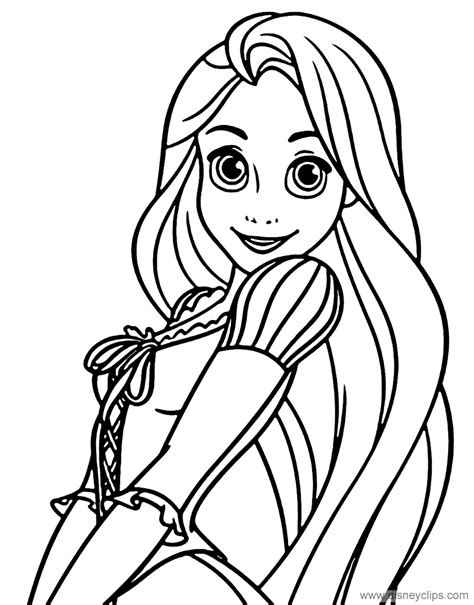disney tangled  printable coloring pages printable templates
