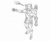 Coloring Pages Iron Man Marvel Ironman Alliance Ultimate Printable Ability Kids Popular sketch template