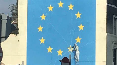 brexit muurschildering banksy verdwenen joop bnnvara