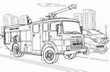 Pompier Pompiers Coloriages Mashiny Transport Enfants sketch template