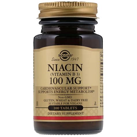 solgar niacin vitamin   mg  tablets  iherb