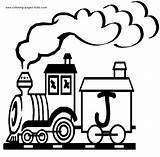 Coloring Pages Educational Alphabet Color Printable Trains Kids Sheets Found sketch template