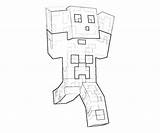 Minecraft Coloring Pages Printable Character Color Print Characters Sheets Action Mobs Kids Skins Colouring Wither Drawing Printables Skeleton Zelda People sketch template