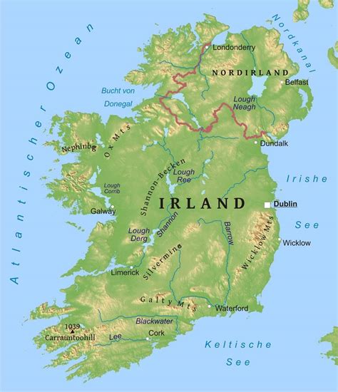 irland karten freeworldmapsnet