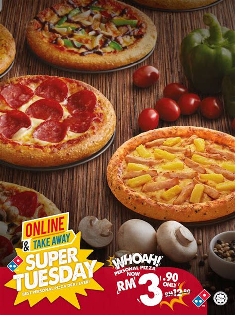 dominos pizza personal pizza rm normal price rm upsize  regular rm