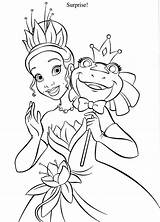 Coloring Pages Tiana Princess Disney sketch template