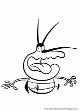 Oggy Cockroaches Coloring Pages Baratas Fun Kids Colorir Drawing Colour Paint Coloriage Info Book Pintar Desenho Index sketch template