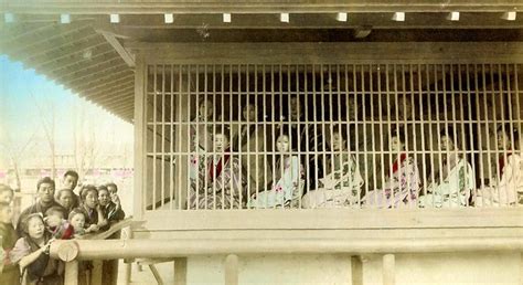 caged prostitutes the lowest order of the japanese
