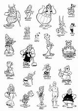 Asterix Obelix sketch template