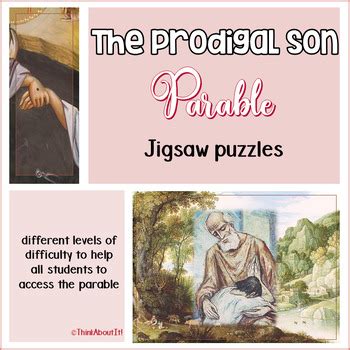 parables  prodigal son jigsaw puzzles  rethinkaboutit tpt