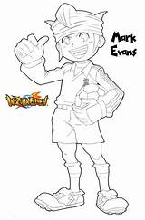 Mark Inazuma Eleven Evans Fun Kids Coloring Pages sketch template
