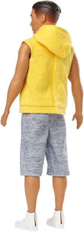 barbie ken fashionistas doll 131 yellow hoodie toys r us canada