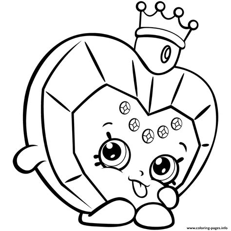 shopkin coloring pages  print  getdrawings