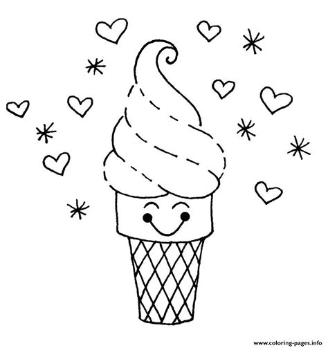 ice cream cone coloring pages  print  getcoloringscom