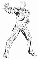 Coloring Iron Man Mask Pages Getcolorings Ironman sketch template