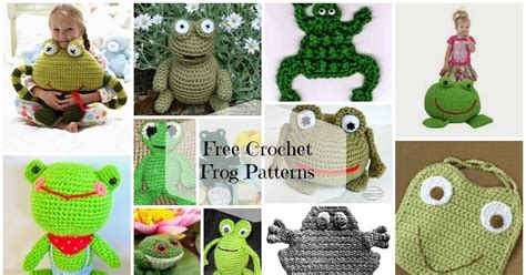 amigurumi crochet frog patterns bonus  pattern crochet