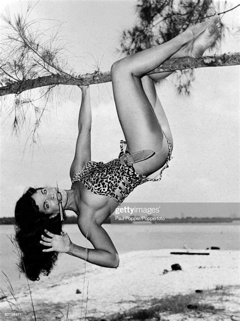 1954 American Pin Up Glamour Model Bettie Page Born Nashville