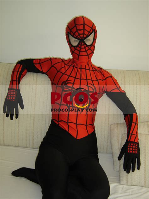 spiderman lycra spandex zentai suit   profession cosplay costumes  shop