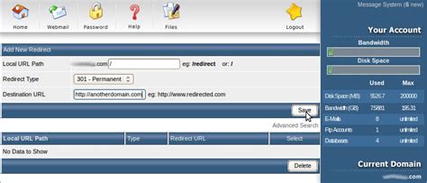 how to redirect your website to another domain name