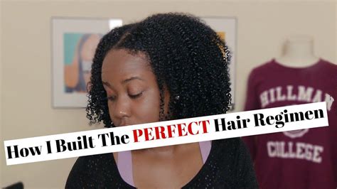 how to build the perfect hair regimen for your natural hair type youtube