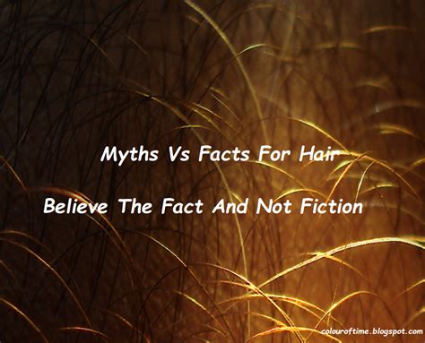 myths  facts  hair hair growth  hair fall