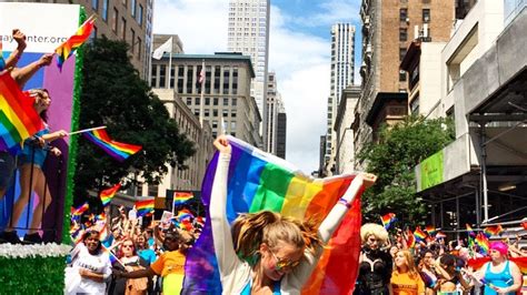 model josephine skriver at new york city s pride parade