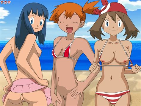 Dawn May Misty Pokemon Girls Dawn May Misty Iris