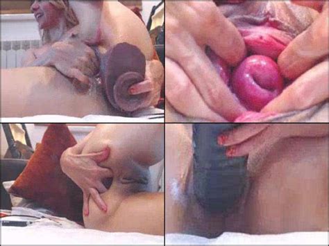 russian webcam girl peehole insertion gaping vagina and anus amateur fetishist