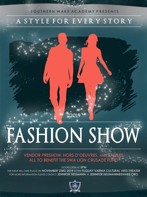 swas fashion show posters    behance