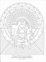 Coloring Devotional sketch template