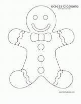 Gingerbread Coloring Man Pages Books Last Q1 sketch template