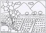 Putih Pemandangan Mewarnai Diwarnai Sawah Sketsa Batik Pegunungan Rumah Kelas Bunga Dicontoh Alam Sungai Menggambar Pedesaan Bimbel Mudah sketch template