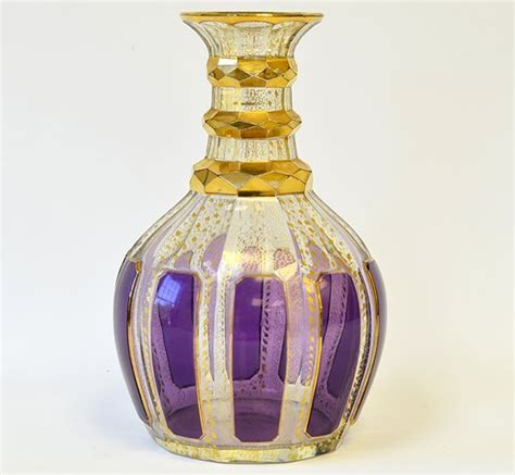 A 19th Century Bohemian Moser Glass Vase Lot 210