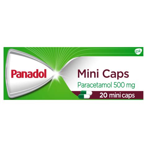 panadol mini caps  pack chemistworks pharmacy