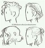 Hair Draw Reference Drawings Easy Super sketch template