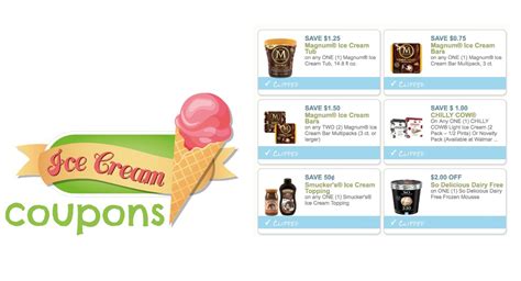 ice cream coupons  print  harris teeter deals