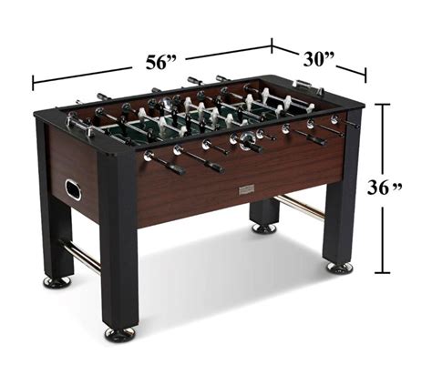 foosball table dimensions explained indoor champion foosball table table dimensions foosball