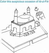 Eid Coloring Pages Fitr Ul Kids Al Festival Printable Google Printables Print Coloringkids sketch template