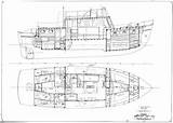 Trawler Plans Plan Cabin sketch template