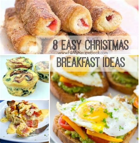 easy christmas breakfast ideas fill  recipe book
