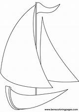Coloring Pages Yacht Colouring Simple Boat Color Yachts Sailboat Print Getcolorings Printable Library Clipart Popular Line sketch template