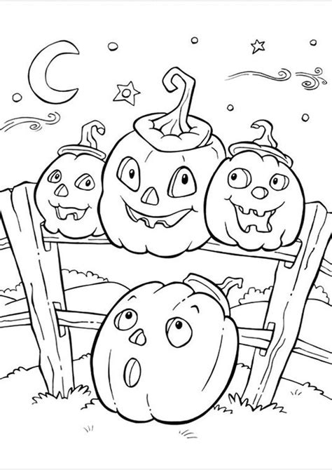 halloween fise de colorat gif pumpkin coloring pages desene  xxx