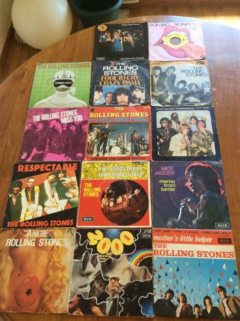 mick jagger related rolling stones  singles catawiki