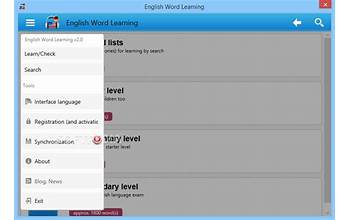 English Word Learning - German screenshot #2