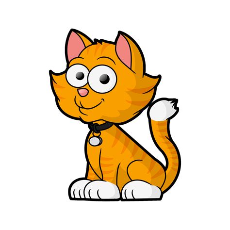 cartoon cat vector clip art