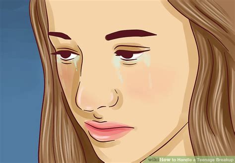 how to handle a teenage breakup with pictures wikihow